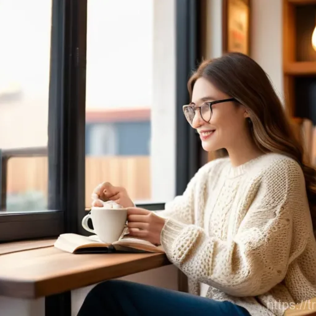 사용자 피드백을 통한 맥락 인식 개선 - **Prompt 1: Cozy Afternoon Reading**
    "A young woman, approximately 25 years old, with long wavy ...
