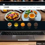 Home 23 맥락 인식 UX의 성과 측정 방법 - A modern Turkish e-commerce website interface displayed on a sleek laptop screen, showing real-time ...