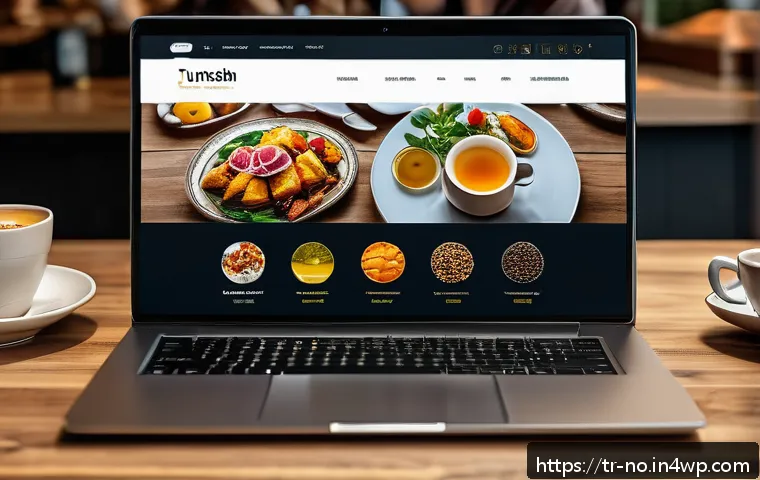 맥락 인식 UX의 성과 측정 방법 - A modern Turkish e-commerce website interface displayed on a sleek laptop screen, showing real-time ...